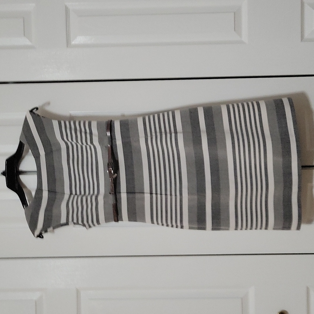 Belted Calvin Klein Dress